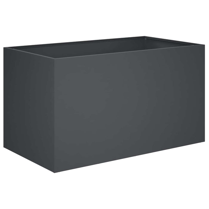 Vază pentru Grădină Antracit 80 x 50 x 50 cm - WALTI WALTI