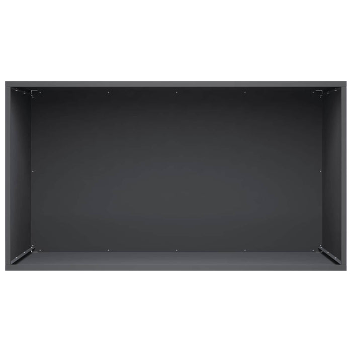 Vază pentru Grădină Antracit 100 x 50 x 50 cm - WALTI WALTI
