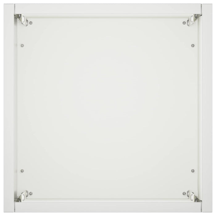 Vază pentru Grădină 2 buc. Alb 20 x 20 x 75 cm - WALTI WALTI