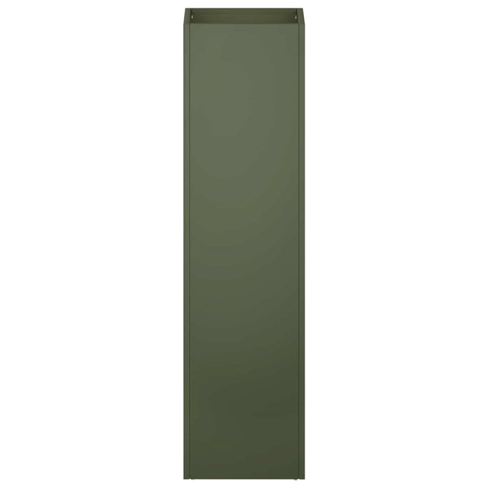 Vază pentru Grădină Verde măsliniu 20 x 20 x 75 cm WALTI