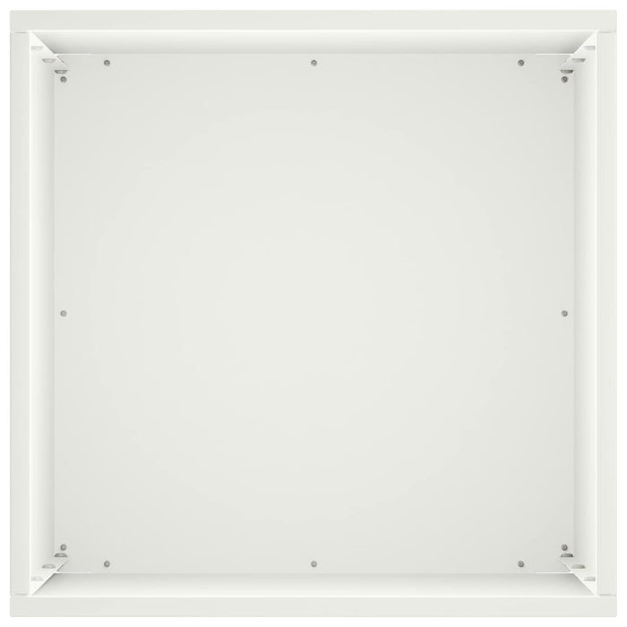 Vază pentru Grădină 2 buc. Alb 30 x 30 x 40 cm WALTI