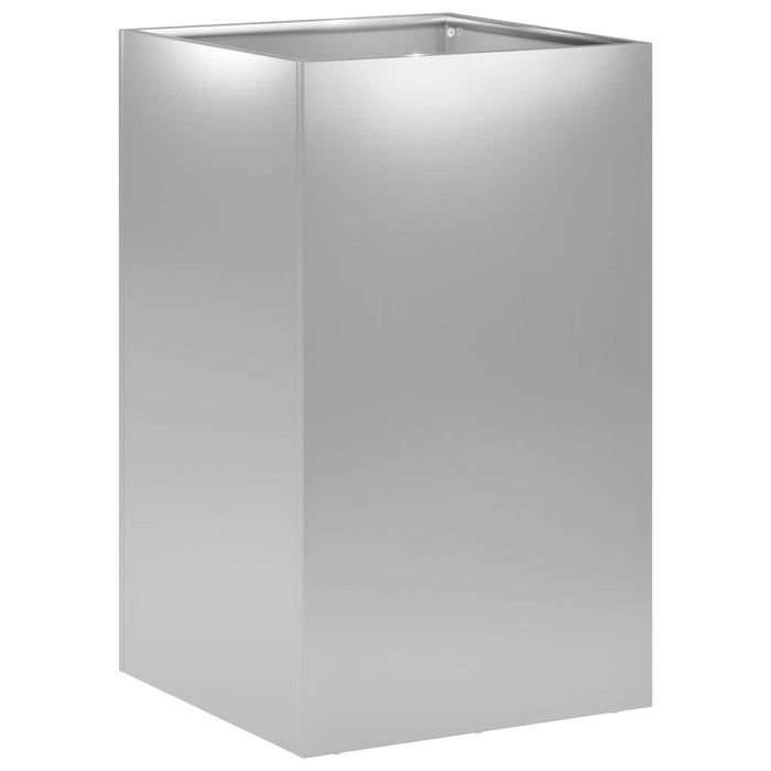 Vază pentru Grădină Argintiu 30 x 30 x 40 cm Oțel Galvanizat WALTI