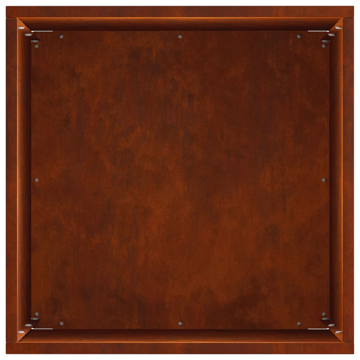 Vază pentru Grădină 2 buc. Ruginit 30 x 30 x 40 cm WALTI