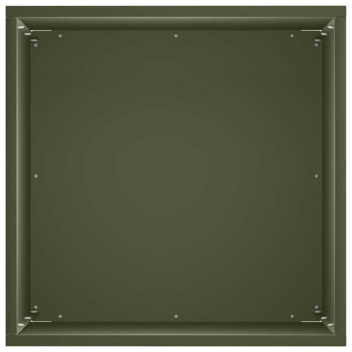 Vază pentru Grădină Verde măsliniu 30 x 30 x 50 cm WALTI