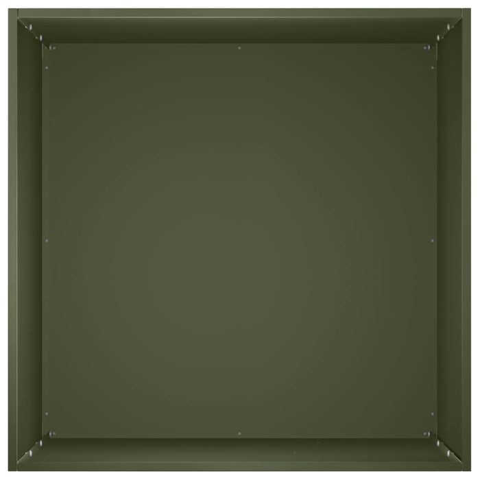 Vază pentru Grădină Verde măsliniu 40 x 40 x 75 cm - WALTI WALTI