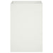 Vază pentru Grădină Alb 50 x 50 x 75 cm Oțel laminat la rece - WALTI WALTI