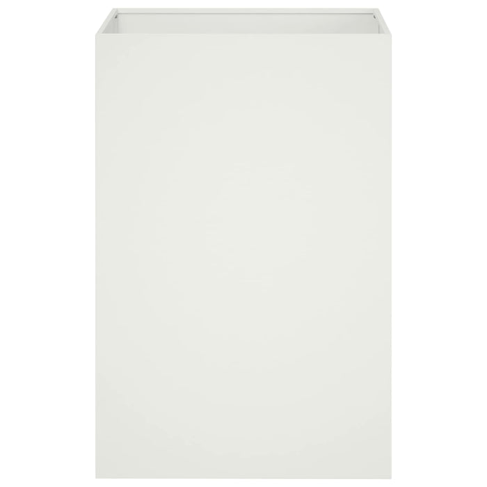 Vază pentru Grădină 2 buc. Alb 50 x 50 x 75 cm - WALTI WALTI