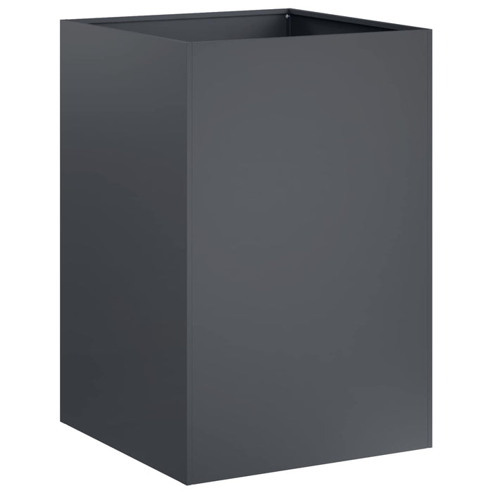 Vază pentru Grădină 2 buc. Antracit 50 x 50 x 75 cm WALTI