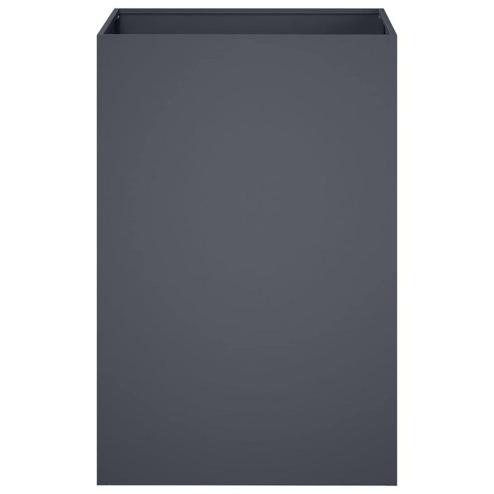 Vază pentru Grădină 2 buc. Antracit 50 x 50 x 75 cm WALTI