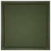 Vază pentru Grădină 2 buc. Verde măsliniu 50 x 50 x 75 cm - WALTI WALTI