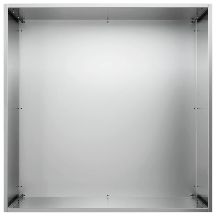 Vază pentru Grădină Argintiu 50 x 50 x 75 cm Oțel Galvanizat - WALTI WALTI