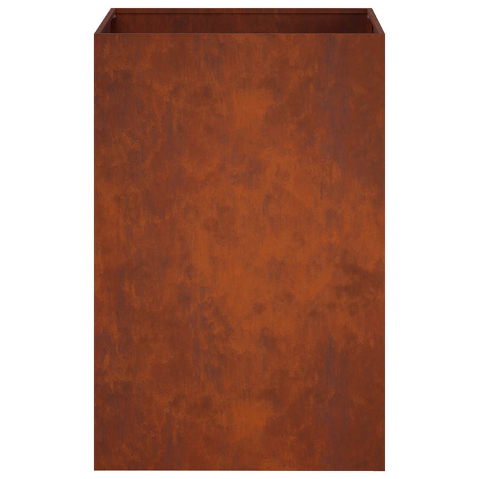 Vază pentru Grădină 2 buc. Ruginit 50 x 50 x 75 cm - WALTI WALTI