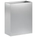 Vază pentru Grădină Argintiu 40 x 20 x 40 cm Oțel Galvanizat - WALTI WALTI
