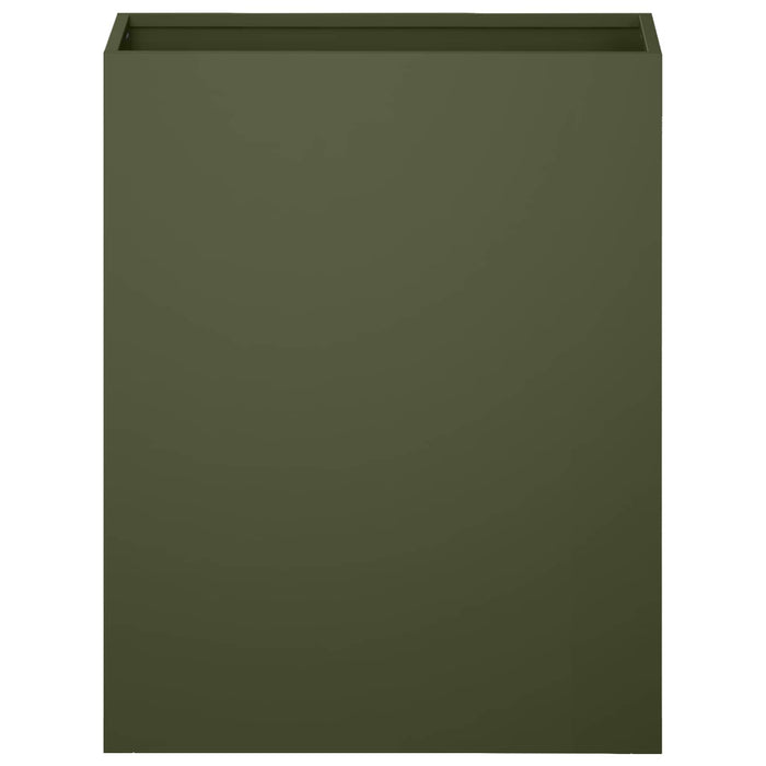Vază pentru Grădină 2 buc. Verde măsliniu 40 x 20 x 50 cm - WALTI WALTI
