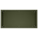 Vază pentru Grădină 2 buc. Verde măsliniu 40 x 20 x 50 cm - WALTI WALTI