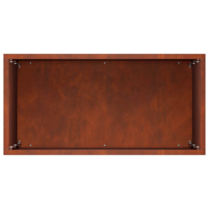 Vază pentru Grădină Ruginit 40 x 20 x 50 cm - WALTI WALTI