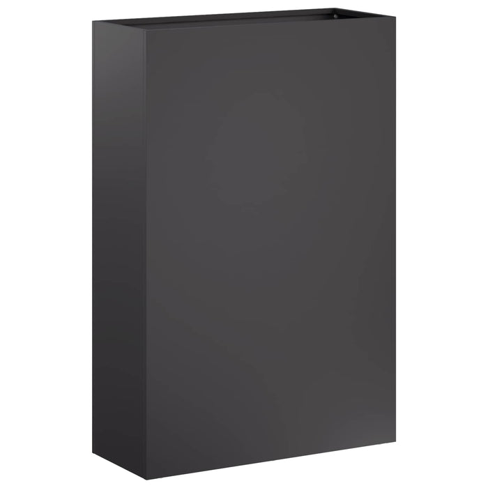 Vază pentru Grădină 2 buc. Negru 40 x 20 x 75 cm - WALTI WALTI