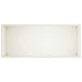 Vază pentru Grădină 2 buc. Alb 50 x 20 x 40 cm - WALTI WALTI