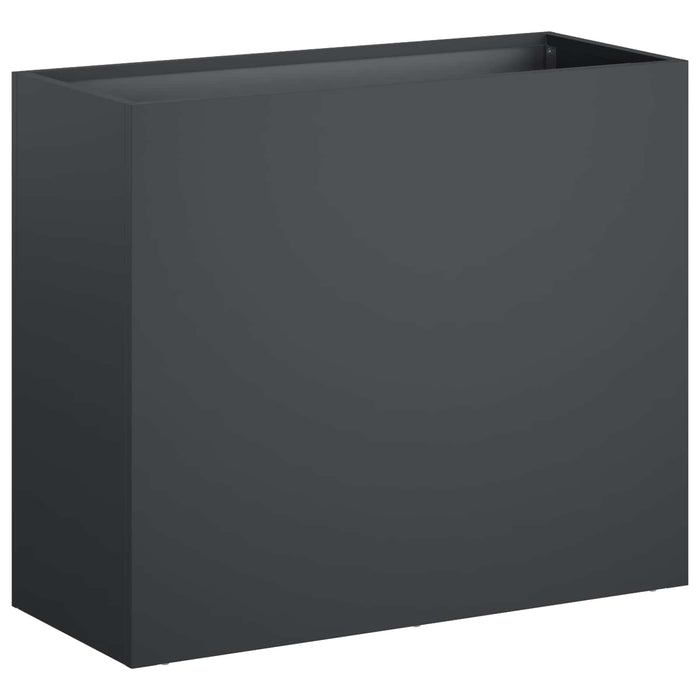 Vază pentru Grădină 2 buc. Antracit 50 x 20 x 40 cm WALTI
