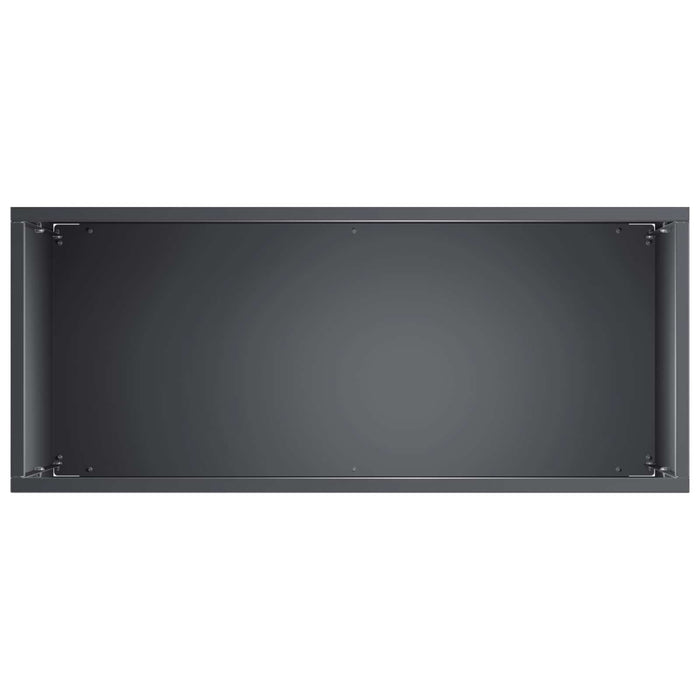 Vază pentru Grădină 2 buc. Antracit 50 x 20 x 40 cm WALTI
