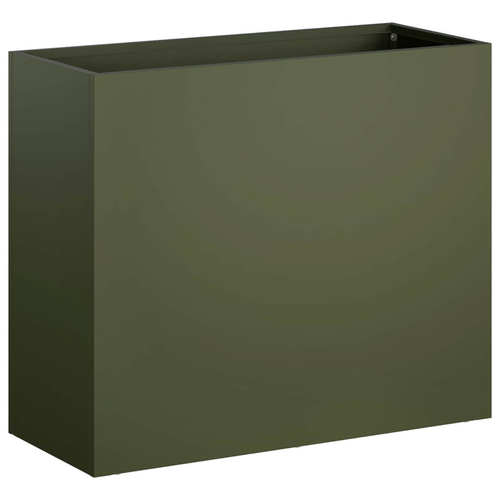 Vază pentru Grădină Verde măsliniu 50 x 20 x 40 cm WALTI