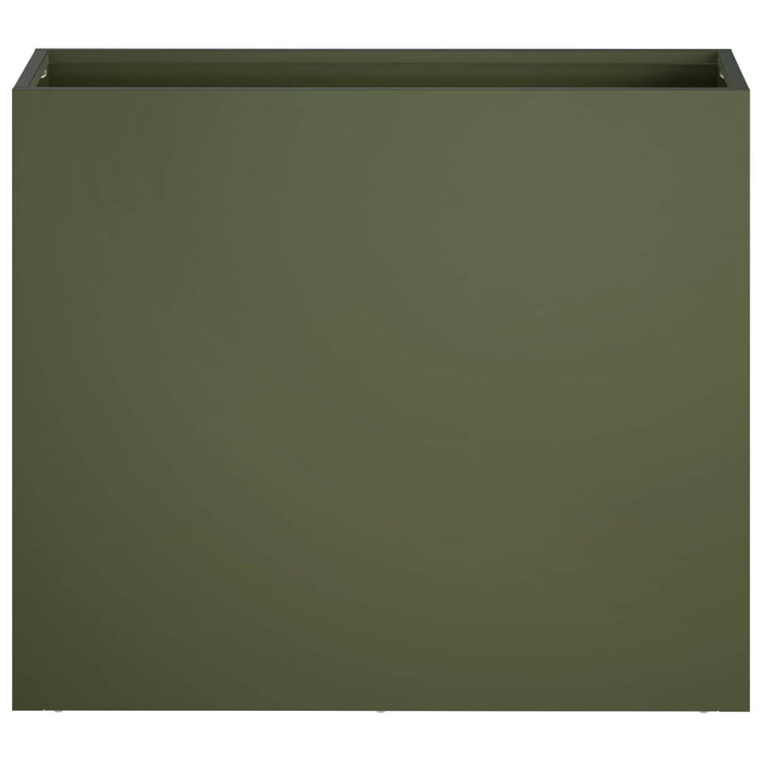 Vază pentru Grădină 2 buc. Verde măsliniu 50 x 20 x 40 cm WALTI