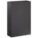 Vază pentru Grădină Negru 50 x 20 x 75 cm Oțel laminat la rece - WALTI WALTI