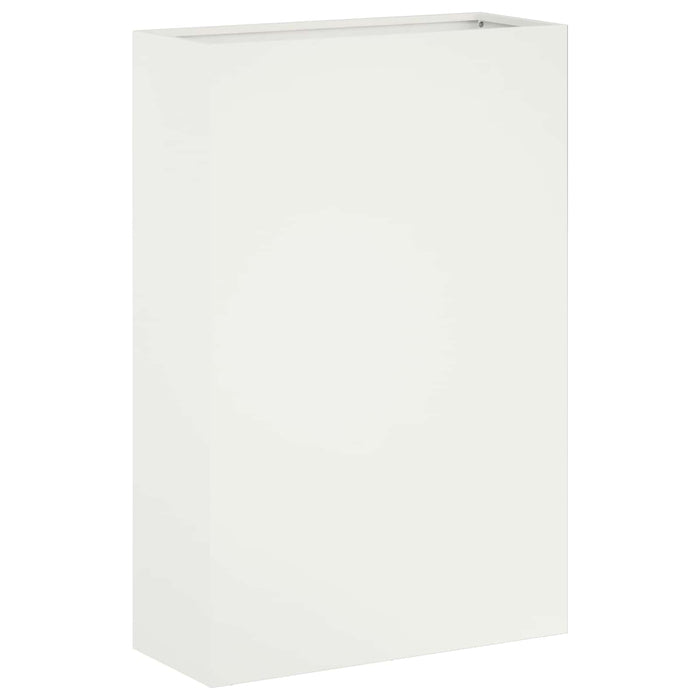 Vază pentru Grădină 2 buc. Alb 50 x 20 x 75 cm WALTI