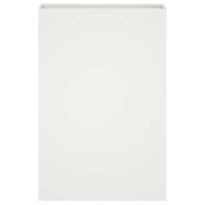 Vază pentru Grădină 2 buc. Alb 50 x 20 x 75 cm WALTI