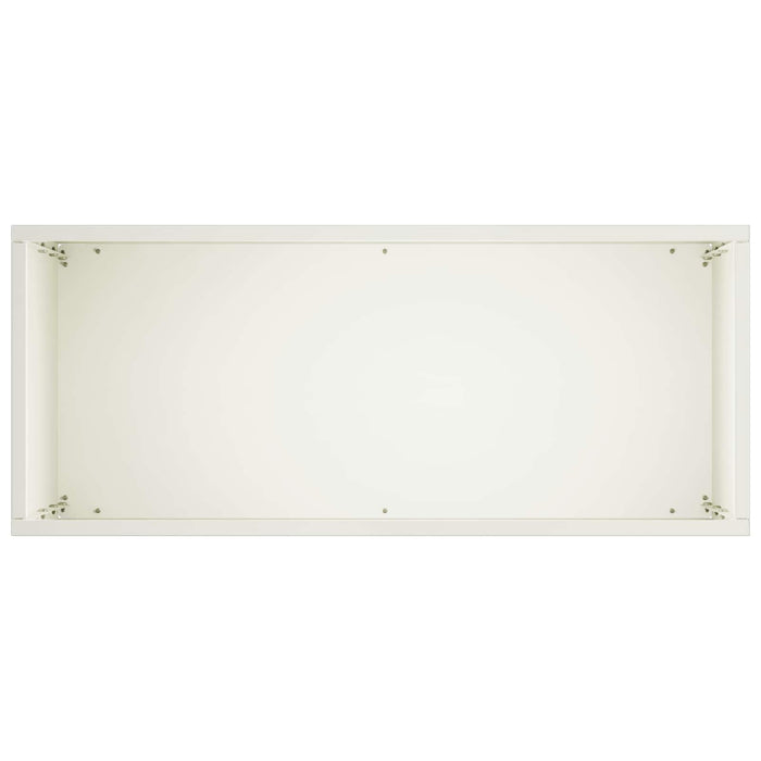 Vază pentru Grădină 2 buc. Alb 50 x 20 x 75 cm WALTI