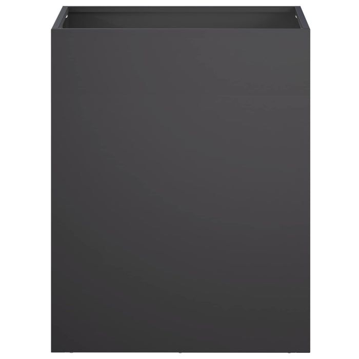 Vază pentru Grădină 2 buc. Negru 40 x 30 x 40 cm WALTI