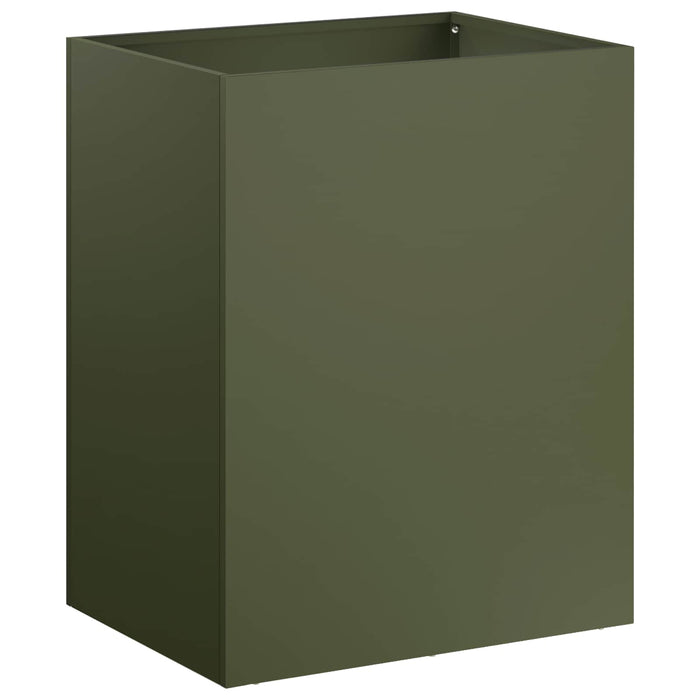 Vază pentru Grădină 2 buc. Verde măsliniu 40 x 30 x 50 cm WALTI