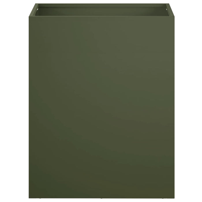 Vază pentru Grădină 2 buc. Verde măsliniu 40 x 30 x 50 cm WALTI