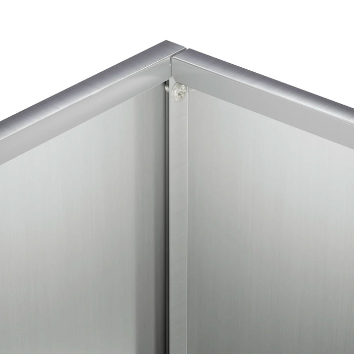 Vază pentru Grădină Argintiu 40 x 30 x 50 cm Oțel Galvanizat WALTI