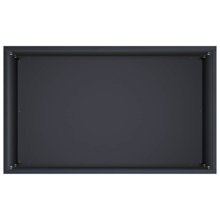 Vază pentru Grădină Antracit 40 x 30 x 75 cm - WALTI WALTI