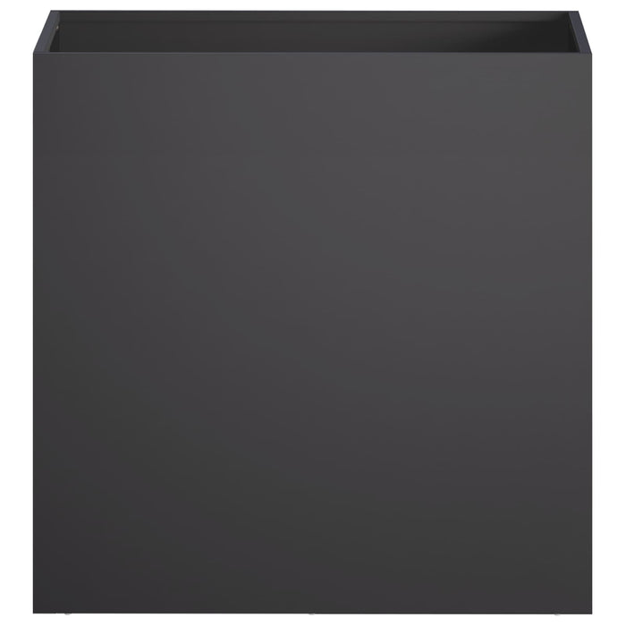 Vază pentru Grădină Negru 50 x 30 x 40 cm Oțel laminat la rece - WALTI WALTI