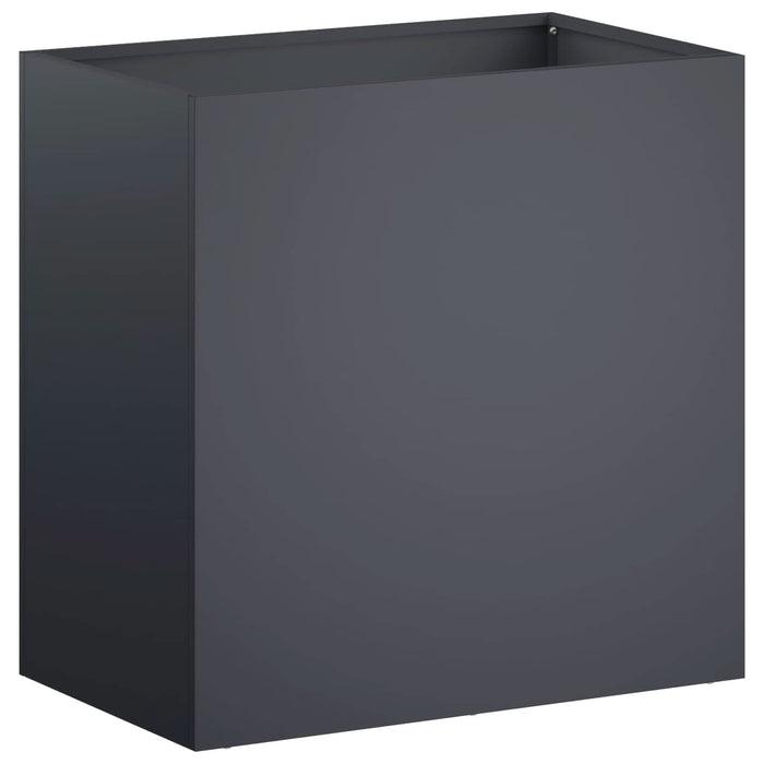 Vază pentru Grădină 2 buc. Antracit 50 x 30 x 40 cm WALTI