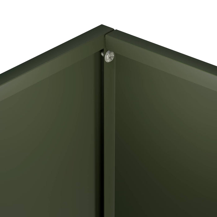 Vază pentru Grădină Verde măsliniu 50 x 30 x 50 cm - WALTI WALTI