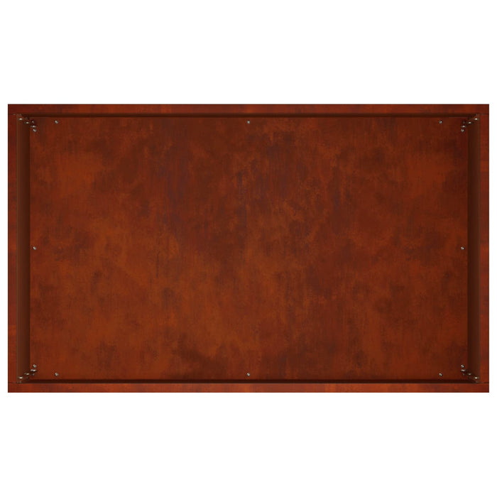 Vază pentru Grădină Ruginit 50 x 30 x 50 cm WALTI