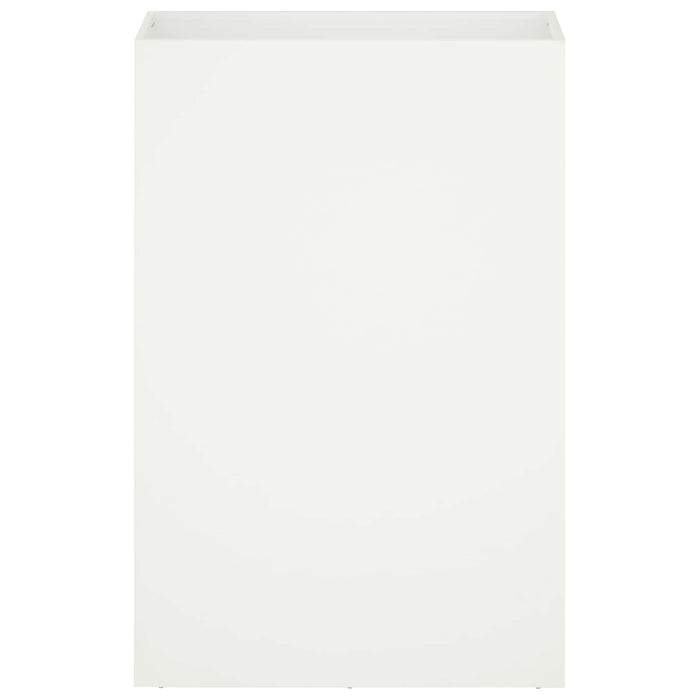 Vază pentru Grădină 2 buc. Alb 50 x 30 x 75 cm WALTI