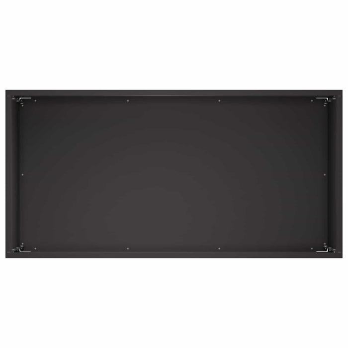 Vază pentru Grădină 2 buc. Negru 60 x 30 x 40 cm - WALTI WALTI