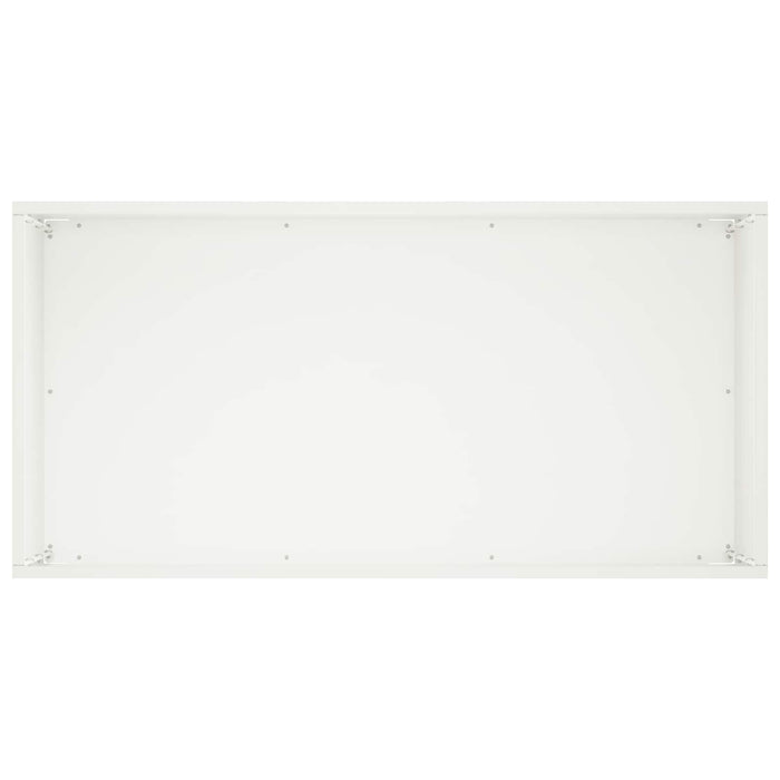Vază pentru Grădină 2 buc. Alb 60 x 30 x 40 cm - WALTI WALTI