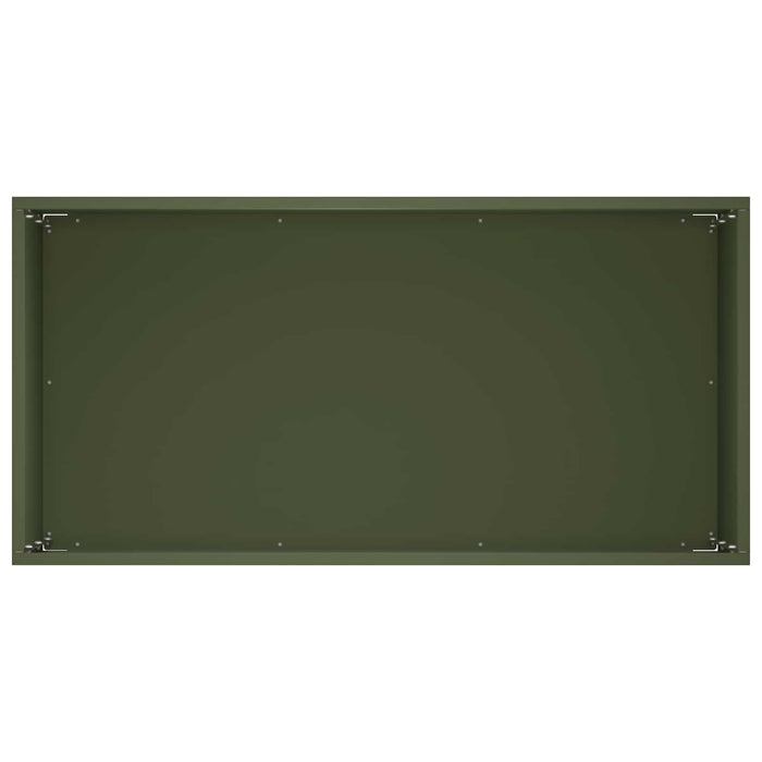 Vază pentru Grădină Verde măsliniu 60 x 30 x 40 cm - WALTI WALTI