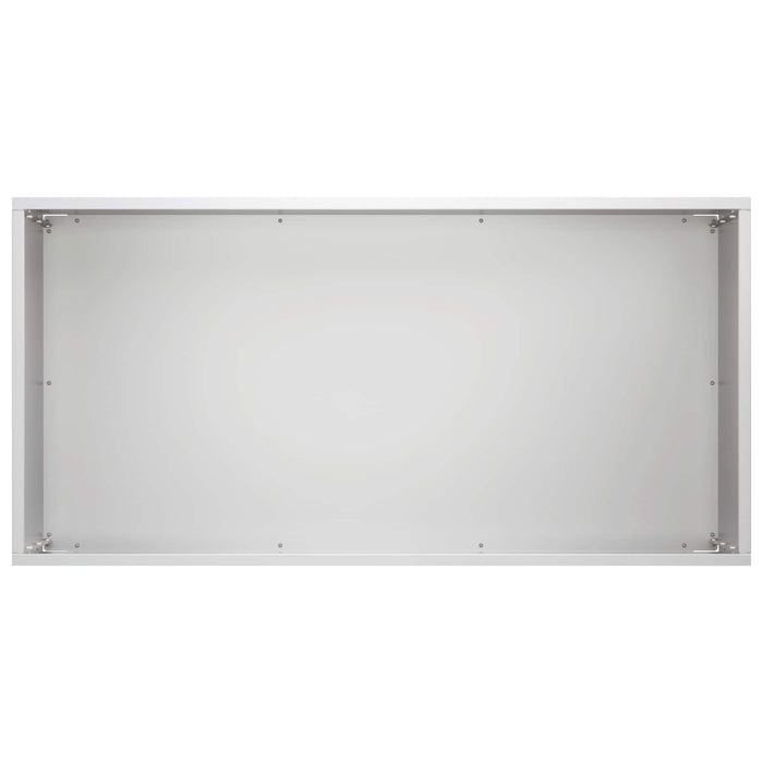 Vază pentru Grădină Argintiu 60 x 30 x 40 cm Oțel Galvanizat - WALTI WALTI