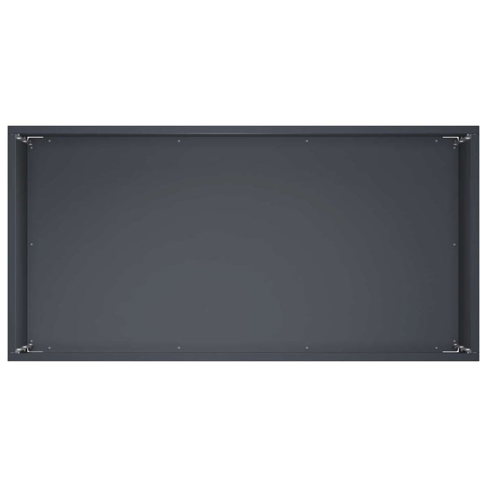 Vază pentru Grădină 2 buc. Antracit 60 x 30 x 50 cm - WALTI WALTI