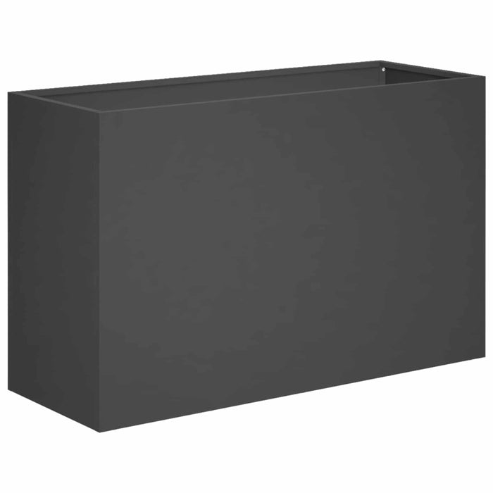 Vază pentru Grădină 2 buc. Negru 80 x 30 x 40 cm - WALTI WALTI