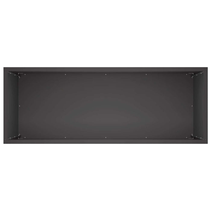 Vază pentru Grădină 2 buc. Negru 80 x 30 x 40 cm - WALTI WALTI
