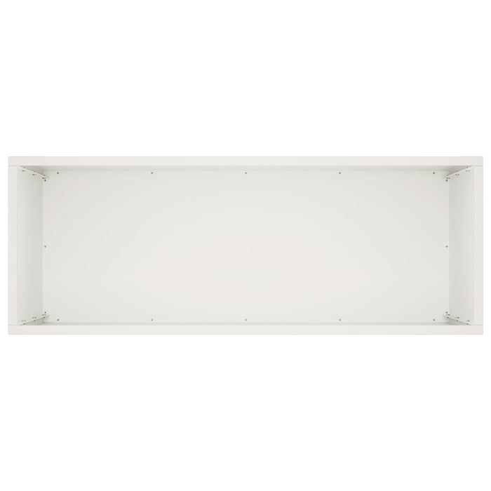 Vază pentru Grădină 2 buc. Alb 80 x 30 x 40 cm WALTI