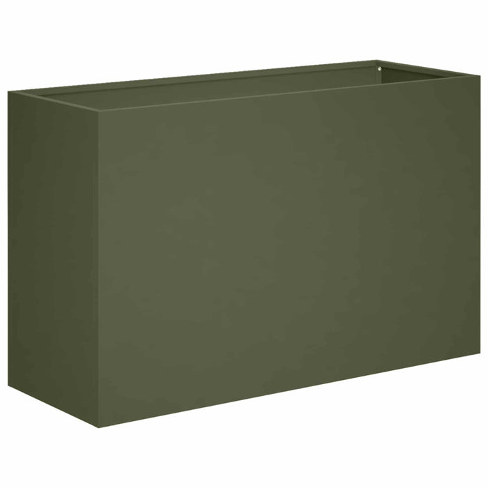 Vază pentru Grădină Verde măsliniu 80 x 30 x 40 cm - WALTI WALTI