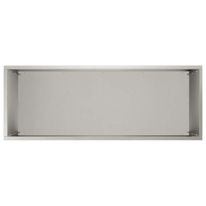 Vază pentru Grădină 2 buc. Argintiu 80 x 30 x 40 cm WALTI